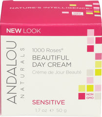 Andalou Naturals - 1000 Roses Beautiful Day Cream, 1.7 Oz