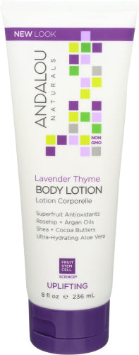 Andalou Naturals - Lavender Thyme Refreshing Body Lotion, 8 Oz