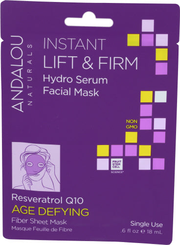 Andalou Naturals - Instant Lift & Firm Hydro Serum, 0.6 oz | Pack of 6