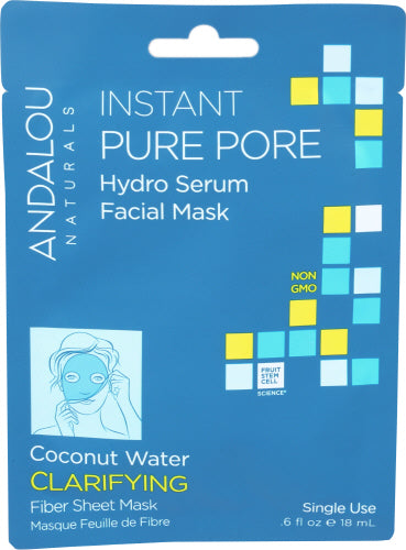 Andalou Naturals - Facial Mask Hydro Serum Pure Pore, 1 go | Pack of 6