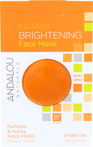 Andalou Naturals - Face Mask Instant Brightening, 0.28 Oz | Pack of 6