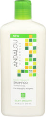 Andalou Naturals - Shampoo Exotic Marula Oil Silky Smooth, 11.5 Fl Oz