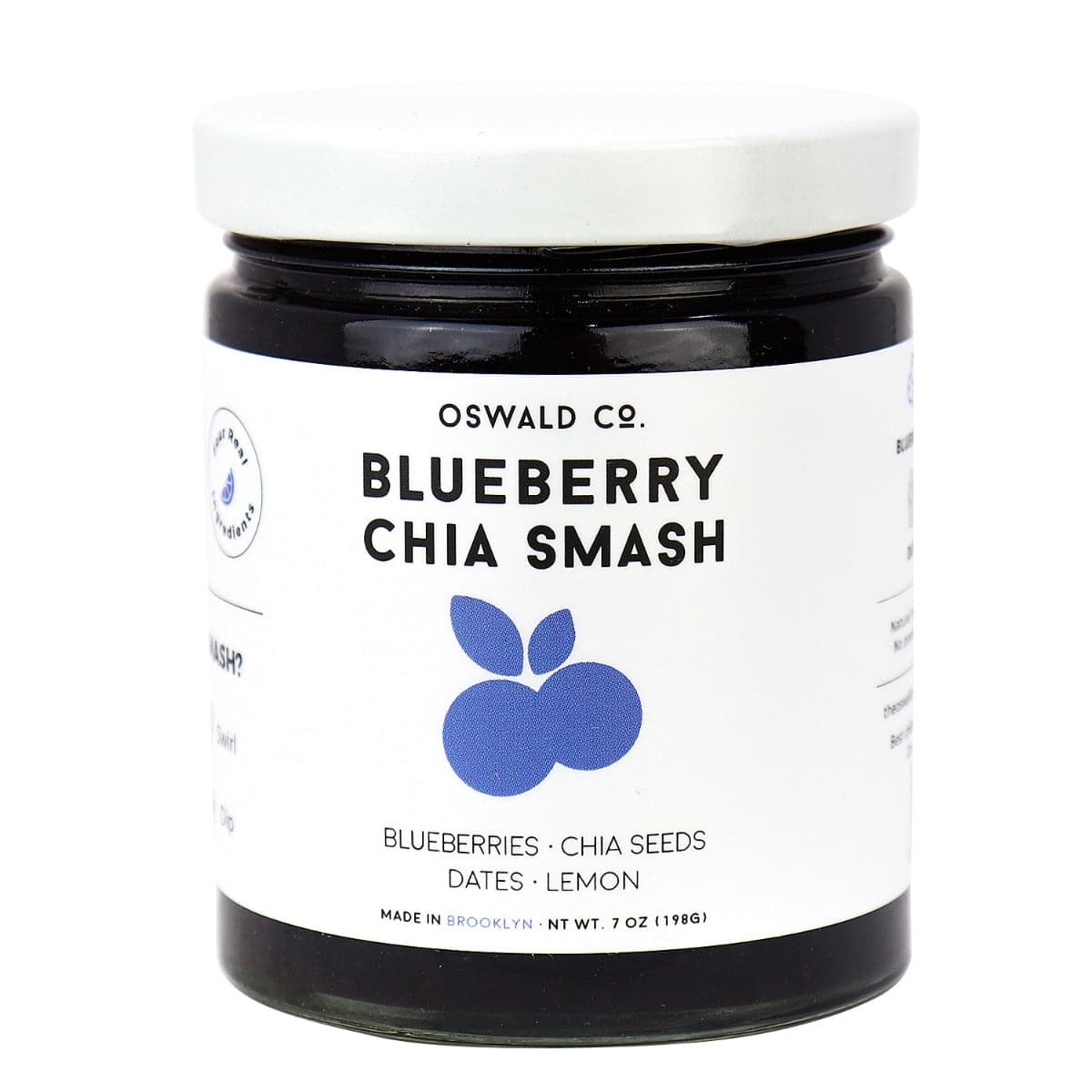 Oswald Co. Chia Smash, Blueberry 8 Oz
 | Pack of 6