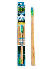 WooBamboo - Slim Soft Toothbrush - 1 , (Case of 6)  | Pack of 12