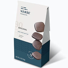 Verse - Cacao Original Dark Chocolate , 4.23 oz | Pack of 6