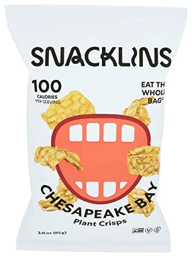 Snacklins Chesapeake Bay Plant Crisps 3oz
 | Pack of 12