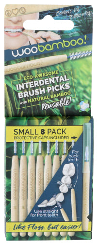 Woobamboo - Inter-dental Brushes Small, 1EA | Pack of 10