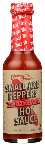 Small Axe Peppers - Red Serrano Hot Sauce, 5 oz | Pack of 6