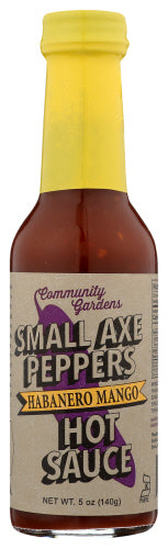 Small Axe Peppers - Sauce Hot Habanero Mango, 5 OZ | Pack of 6