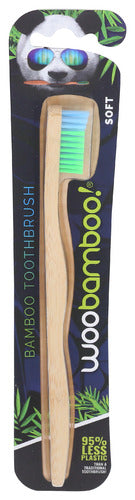 Woobamboo - Adult Soft Toothbrush , 1 EA. | Pack of 6