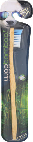 Woobamboo -  Adult Super Soft Toothbrushes, 1 EA. | Pack of 6