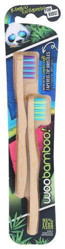 Woobamboo - Sprout Kids Toothbrush 2Pk, 1 EA. | Pack of 6