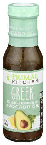 Primal Kitchen - Greek Vinaigrette with Avocado Oil, 8 OZ | Pack of 6