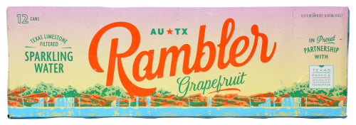 Rambler - Grapefruit Sparkling Water, Pack of 12 | Pack of 2