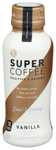 Kitu - Super Coffee Vanilla - 12 Fl Oz Bottle | Pack of 12