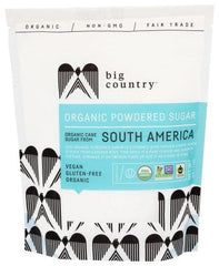 Big Country Organic Powdered Sugar,16 OZ 
 | Pack of 8