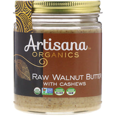 Artisana - Raw Walnut Nut Butter with Cashews, 8 Oz