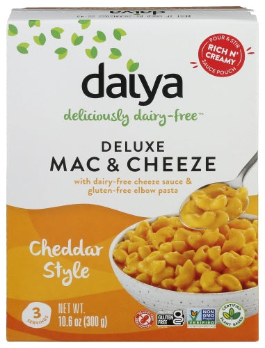 Daiya - Mac & Cheezy Deluxe Dairy Free Cheddar, 10.6 oz | Pack of 8