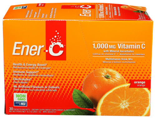 EnerC - 1000 Mg Vitamin - C (30 Pack) - Orange