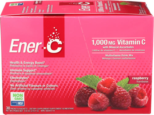 EnerC - 1000 Mg Vitamin - C (30 Pack) - Raspberry