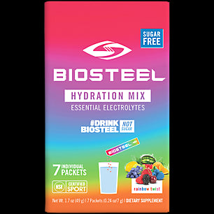 BioSteel - Hydration Mix Powder, Rainbow Twist, 7UN | Pack of 6