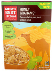 Moms Best - Honey Grahams Cereal, 17.5Oz | Pack of 14