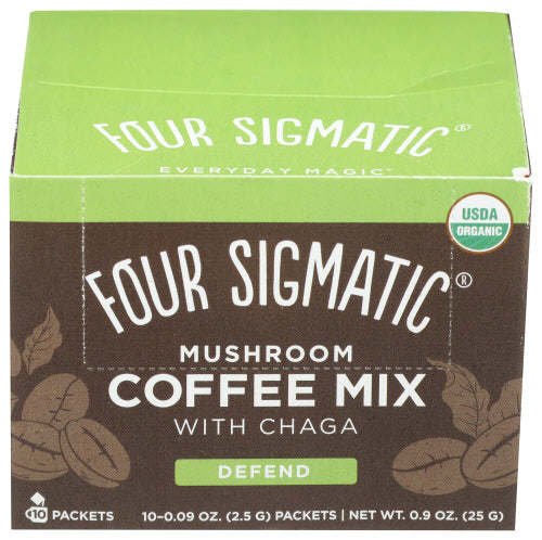 Four Sigmatic - Mushroom Coffee Mix, Chaga, 0.9 OZ.