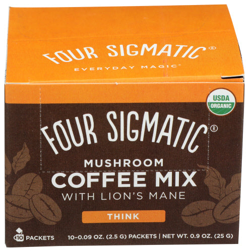 Four Sigmatic - Mushroom Coffee Mix, Lion's Mane, 0.9 OZ.