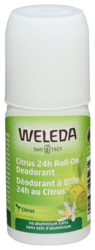 Weleda - Citrus Roll On Deodorant, 1.7 fl oz