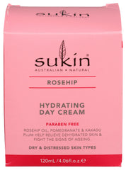 Sukin - Rosehip Hydrating Day Cream, 4.06 Fl Oz