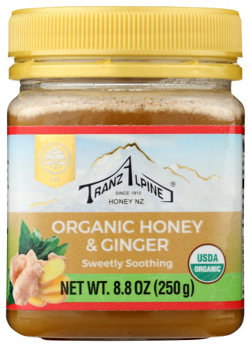 Tranzalpine - Organic Honey & Ginger, 8.8 Oz