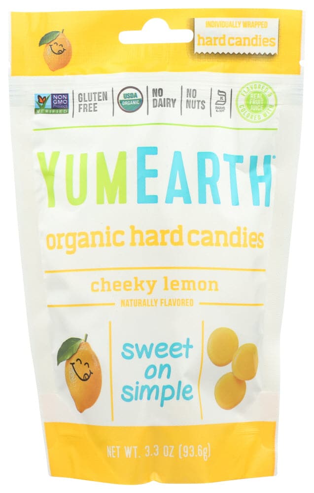 YumEarth Organic Cheeky Lemon Drops, 3.3 oz
 | Pack of 6