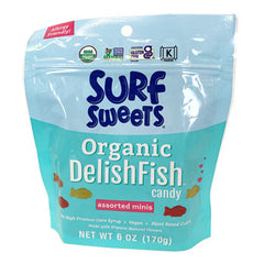 Surf Sweets - Organic DelishFish Assorted Minis, 6oz | Pack of 8