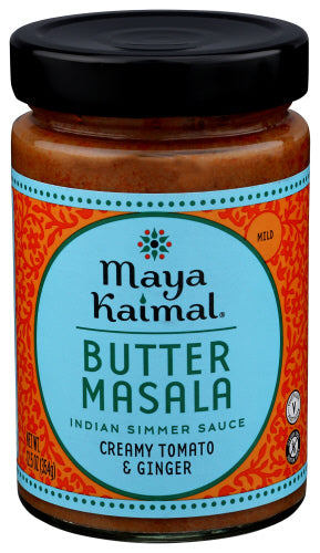 Maya Kaimal - Butter Masala Medium Indian Simmer Sauce, 12.5 Oz | Pack of 6