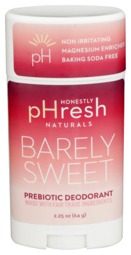 pHresh - Baking Soda Free Deodorant, Barely Sweet, 2.25 oz