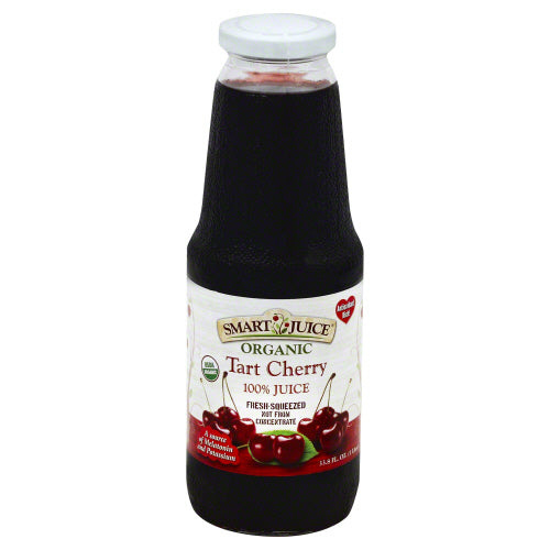 Smart Juice - Organic Tart Cherry Juice, 33.8 oz | Pack of 6