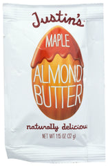 Justin's - Maple Almond Butter Squeeze Pack, 1.15 oz | Pack of 10