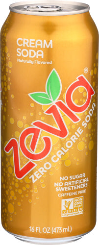 Zevia - Cream Soda, 16 Fo | Pack of 12