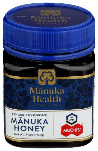 Manuka Health - Manuka Honey MGO 115+, 8.8 Oz | Pack of 6