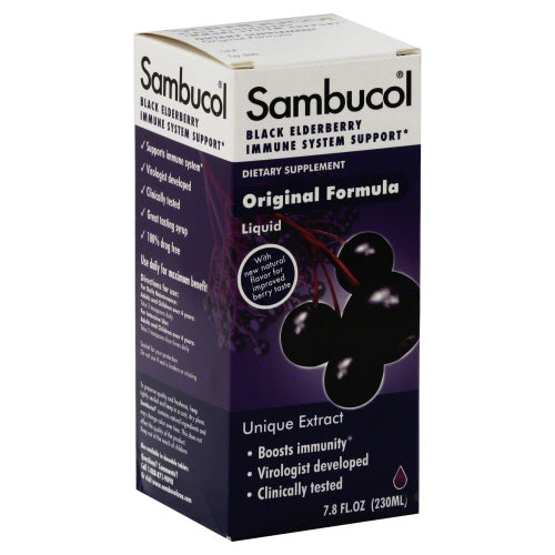 Sambucol - Original Black Elderberry Syrup, 7.8 Oz