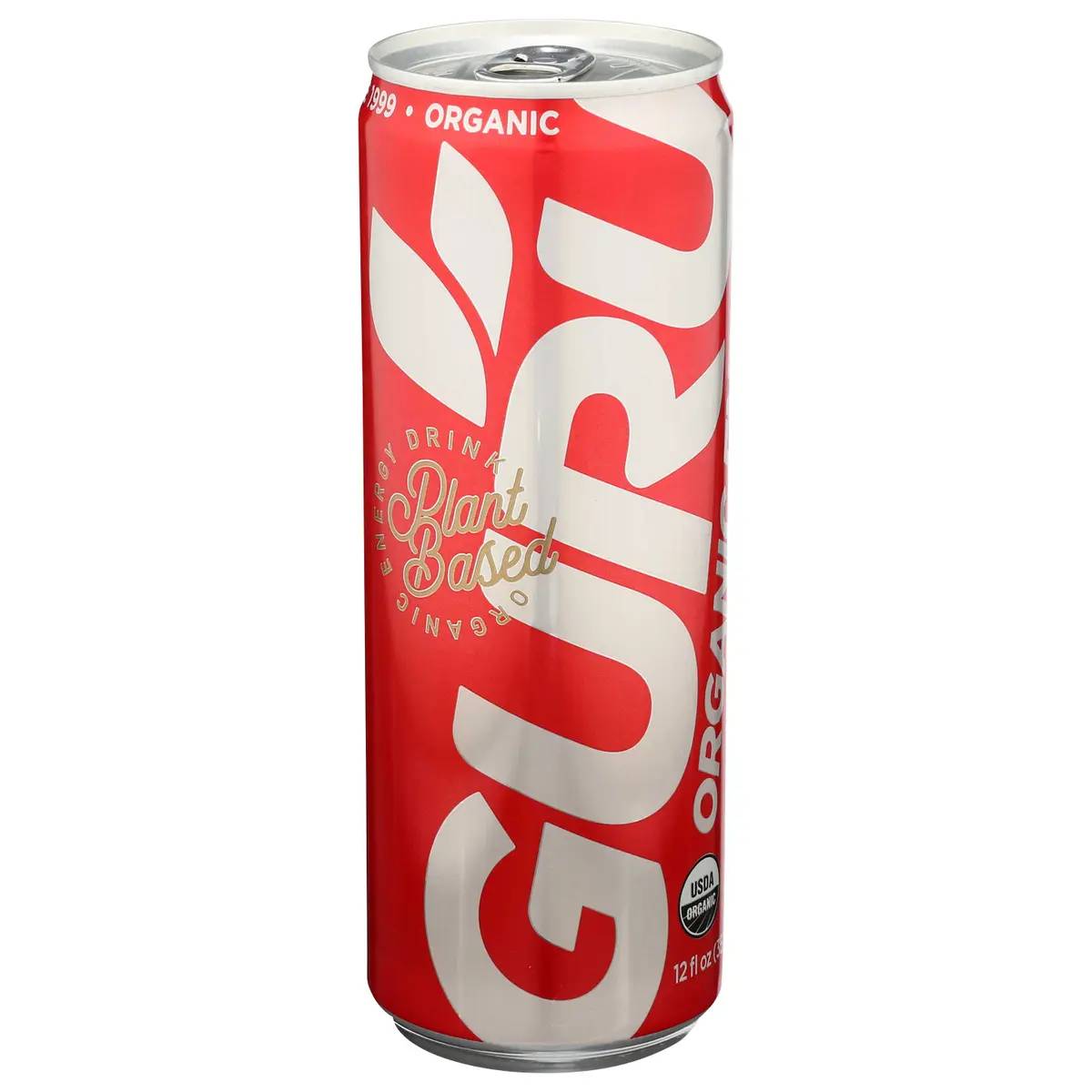 Guru - Organic Energy Drink, Original - 12 Fl Oz | Pack of 12