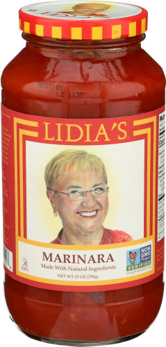 Lidias - Marinara Pasta Sauce, 25 Oz | Pack of 6