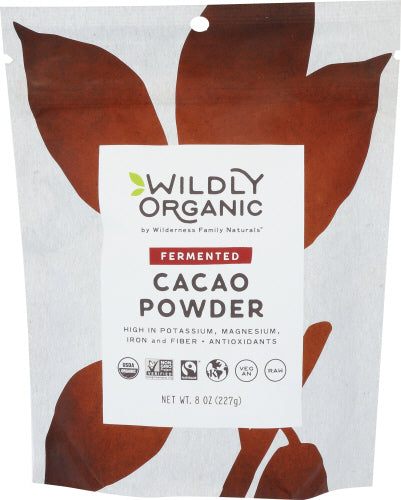 Wildly Organic - Fermented Cacao Powder 8 Oz | Pack of 6