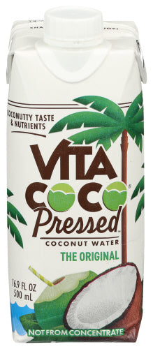 Vita Coco - Coconut Water Pressed, 16.9 Fl Oz | Pack of 12