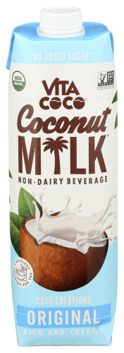 VITA COCO - Organic Creations Non-Diary Coco, 1ltr | Pack of 6