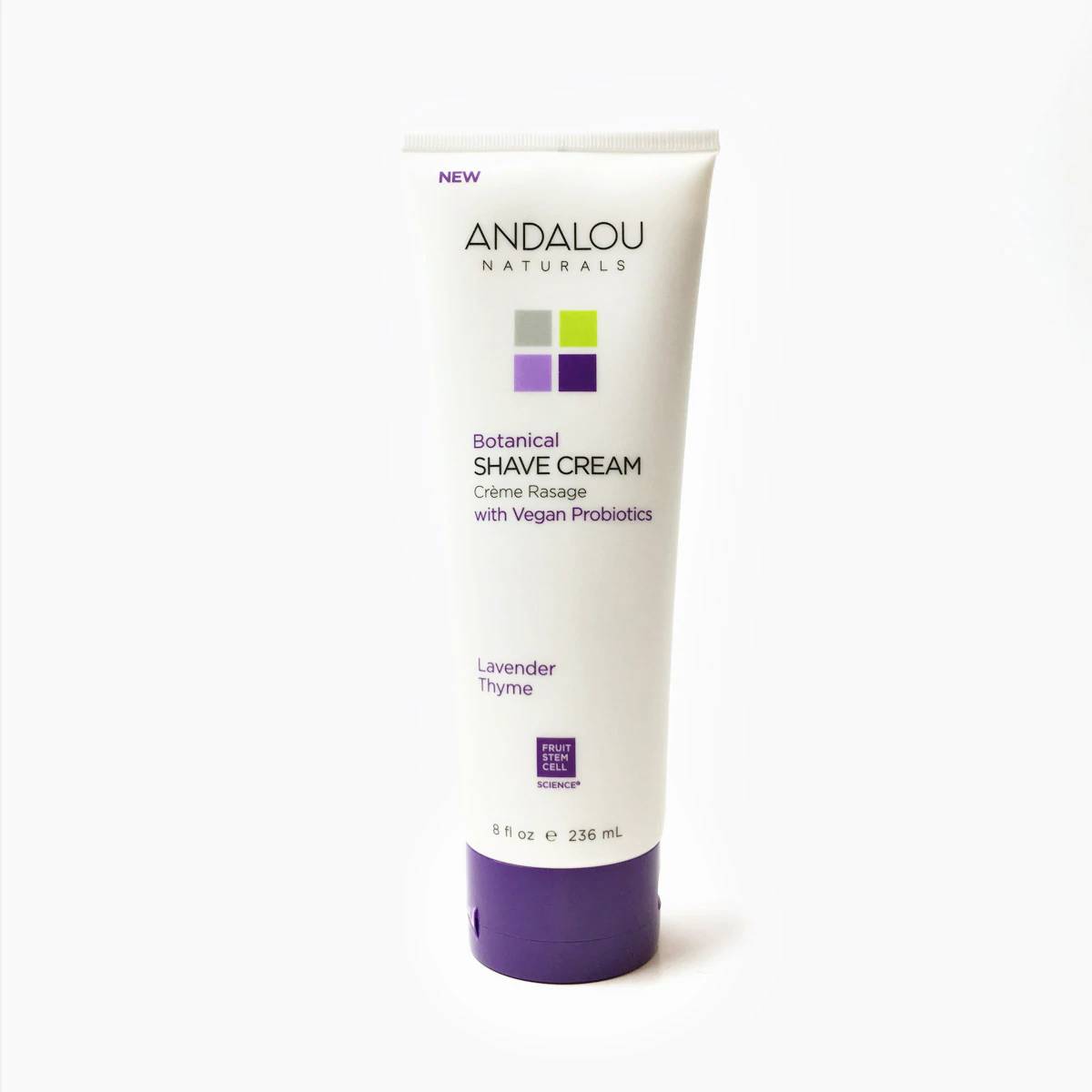 Andalou Naturals - Lavender Thyme Botanical Shave Cream, 8 oz