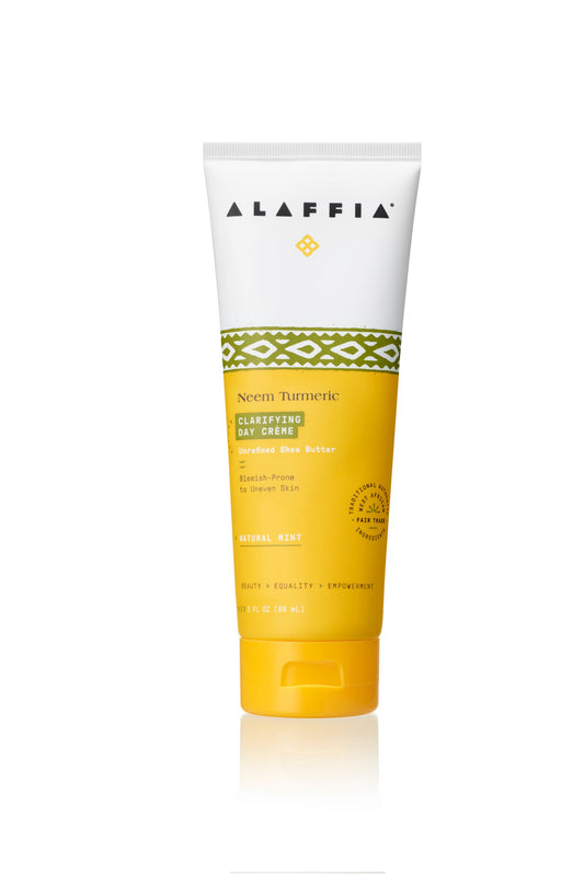 Alaffia - Facial Cleanser Clarifying Neem Turmeric, 3.4 Fl Oz