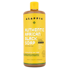 Alaffia – African Black Soap – Eucalyptus Tea Tree, 32 fl oz