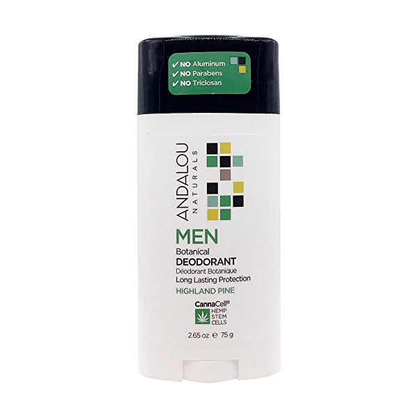 Andalou Naturals - Deodorant Men's Botanical, 2.65 oz