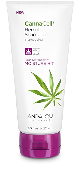 Andalou Naturals - Cannacell Herbal Shampoo Moisture Hit, 8.5 oz